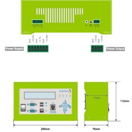 Evolution-M Linux datalogger with web interface