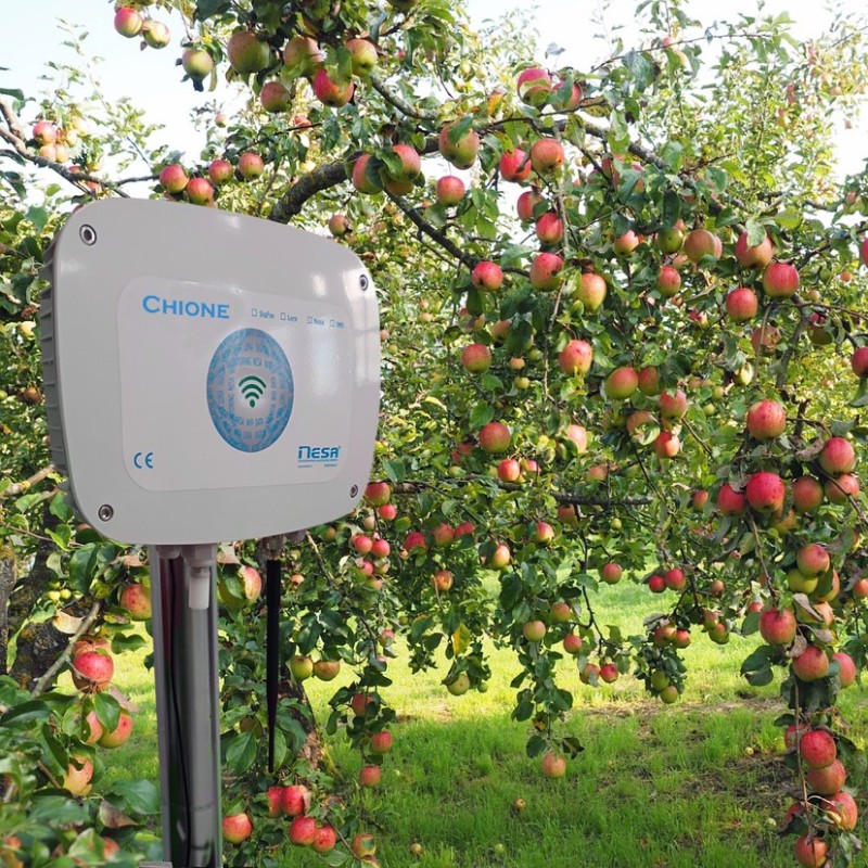 Chione Station for late frost alert in fruit trees MYJ