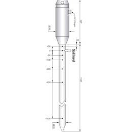 SOIL-PRO-T Perfilador de temperatura del suelo