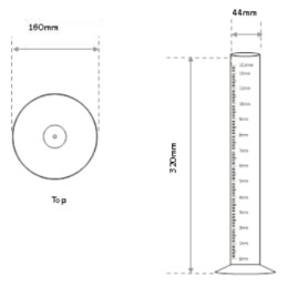 PL200 200 cm² Class A Rain Gauge