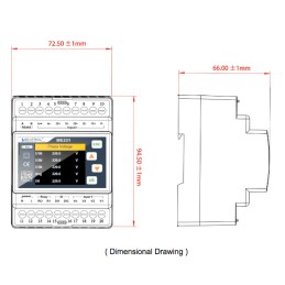 ME231 Three-phase Multifunctional Smart Meter MEATROL MYJ