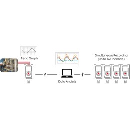 MCR-4V Logger with 4 Channels on a Single Unit
