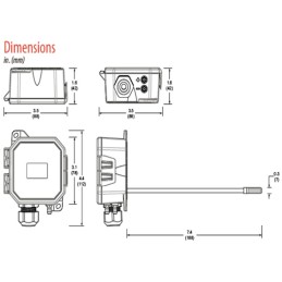 PX3DLN02S Dry Differential Pressure Sensor Veris MYJ