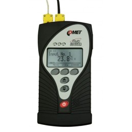 M1200 Multilogger - Thermometer with 4 Thermocouple Inputs and Ethernet port