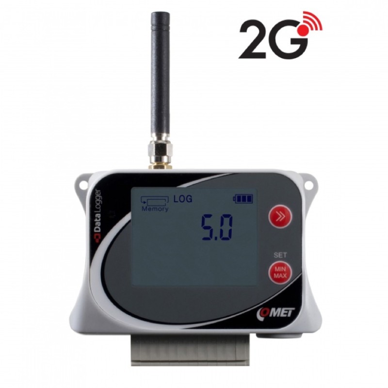 U5841M Data logger for 3 Voltage inputs 0-10V and 1 two-State input, with Built-in 2G Modem