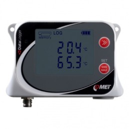 U0122 Registrador de datos de temperatura de dos canales para una sonda Pt1000 externa con sensor de temperatura