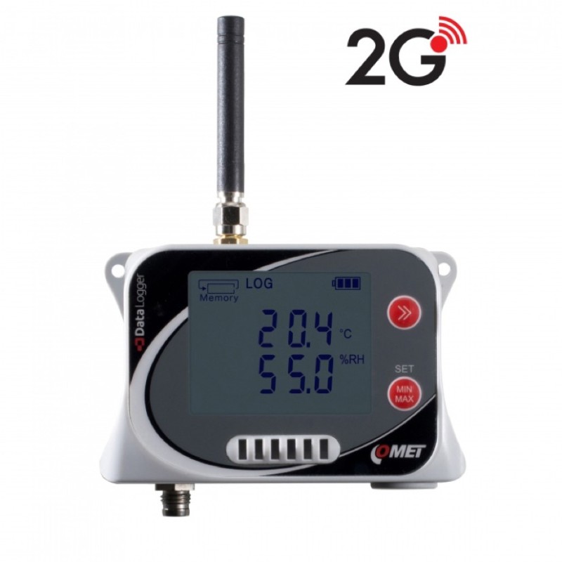 U3631M IoT Wireless Temperature and Relative Humidity Datalogger with connector for other temperature probe