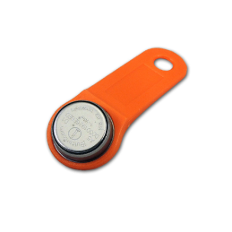 iButton Keyfob (Orange) Assembled iButton Keyfob with DS1990 iButton