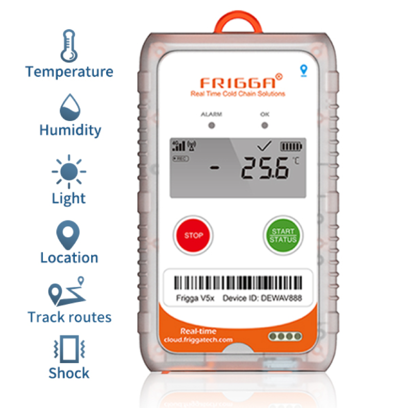 V5B (5G-60) Real-time Temperature Positioning Monitor (Single-use)