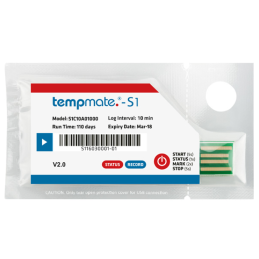 S1 V2 Tempmate.® REGISTRADOR DE TEMPERATURA. USB Uso único MYJ