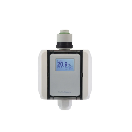 FS1309 Oxygen Transducer for surface mounting, with display, with changeover contact, Modbus RTU