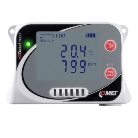 U4440  Temperature, humidity, CO2 and atmospheric pressure data logger with built-in sensors