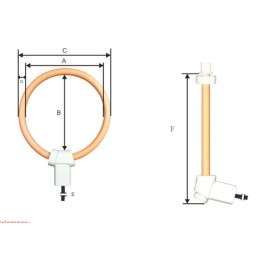 Y-FCT-200 Thin and flexible "Y" shaped Rogowski coil