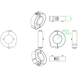 KRC-50 Rigid Rogowski coil M&J