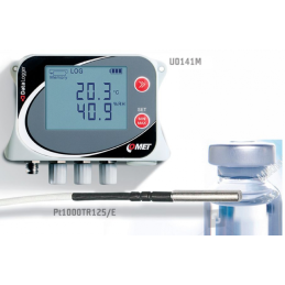 U0141 Temperature data Logger for Four external Pt1000 Probes