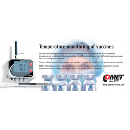 U0141 Registrador de Dados de Temperatura para Quatro sondas Externas Pt1000