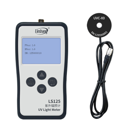 LS125 UV Light Meter +UVC-X0 Probe