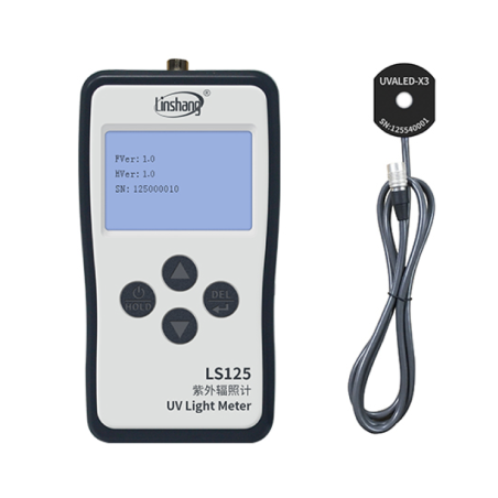 LS125 UV Light Meter +UVALED-X3 Probe