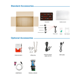 HE218A Large LED Display Temperature and Humidity Transmitter MYJ