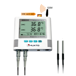 S500 GSM Alarm Temperature and Humidity Data Logger