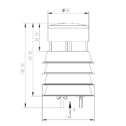 MYJ-PH-M10YT Mini Sensor Ultrassónico Multiparâmetros