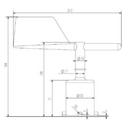 MYJ-PHWDZ Sensor de Direção do Vento