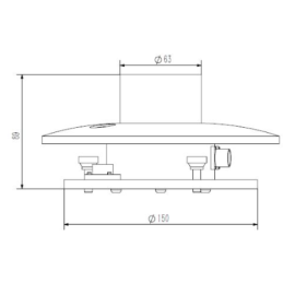 MYJ-PHWDZ Sensor de Direção do Vento