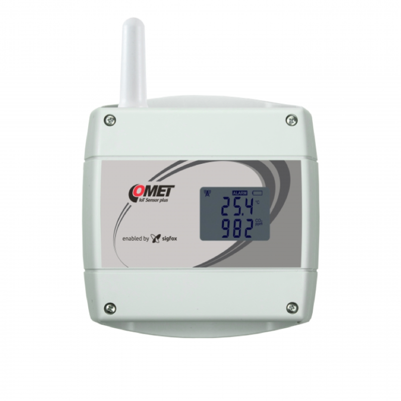 W8810 Sensor de Temperatura e CO2 Sem Fios para IoT