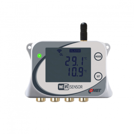 W0741 WiFi Temperature Sensor for 4 External Pt1000 Probes