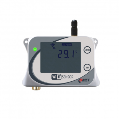 W0711 WiFi Temperature Sensor for one External Pt1000 probe