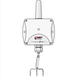 W0854P Termómetro Inalámbrico con Sensor Incorporado y con Entrada de Conteo de Pulsos, IoT Sigfox