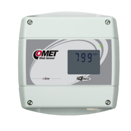 T5640 WebSensor com PoE: Concentração Remota de CO2 com Interface Ethernet