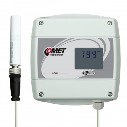 T5641 WebSensor com PoE: Concentração Remota de CO2 com Interface Ethernet