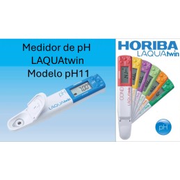 MyJ LAQUAtwin pH-11 - Medidores de calidad del agua de bolsillo