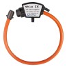 NRC-150 Thin Flexible Rogowski coil fixed with cable ties