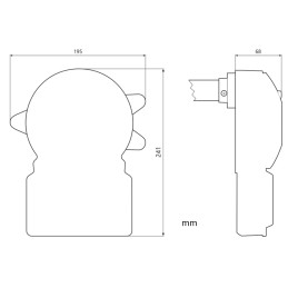 UG-5-AFR-24V Smoke Detector for Air Ventilation Ducts