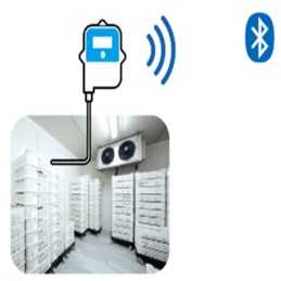 TR42A Registrador de Dados Bluetooth com Sensor Externo M&J