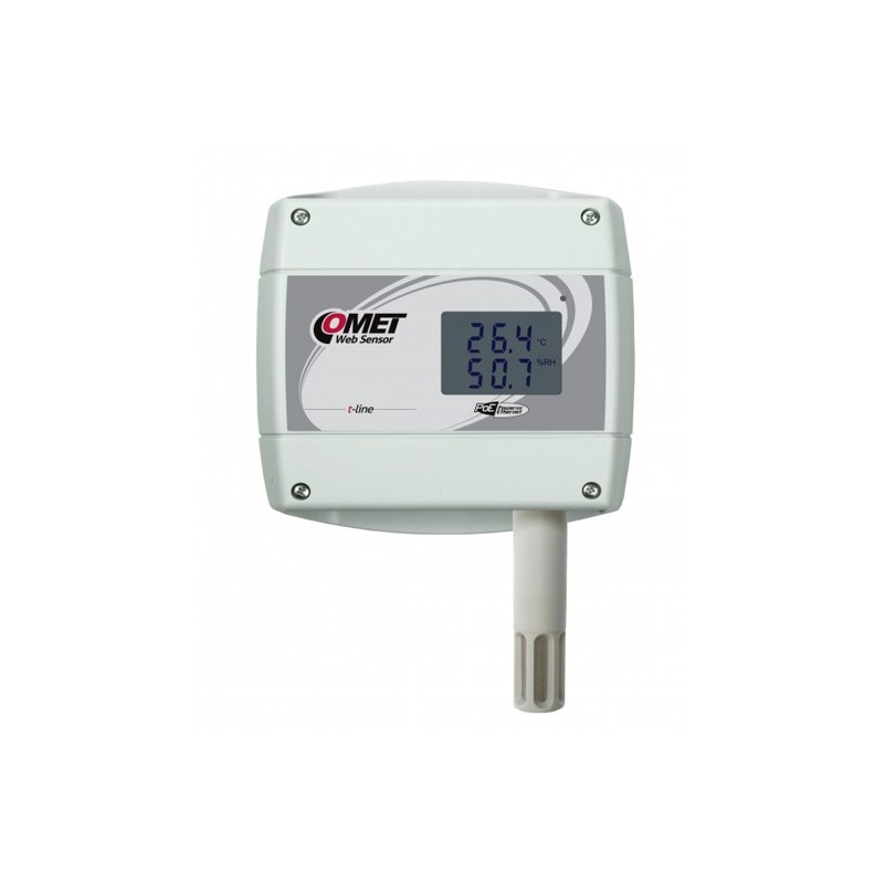 T3610 Web Sensor with PoE - remote thermometer hygrometer MYJ