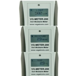 VG-METER-200 Medidor Digital Profesional de Humedad del Suelo MYJ