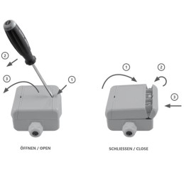 AD/A Pressure Transducer for Atmospheric and Barometric Air Pressure for Surface Mounting