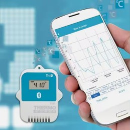 TR45 Temperature Logger with Measurement Range from -199 to 1760°C