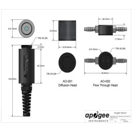 MO-200 Oxygen Sensor with Handheld Meter MYJ